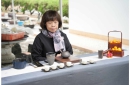 佛光山惠中寺覺居法師協助設置茶席迎賓