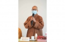護國寺住持海量法師歡迎大家蒞臨，並藉此機緣紀念如虛長老，供養法師及捐助佛寺協會