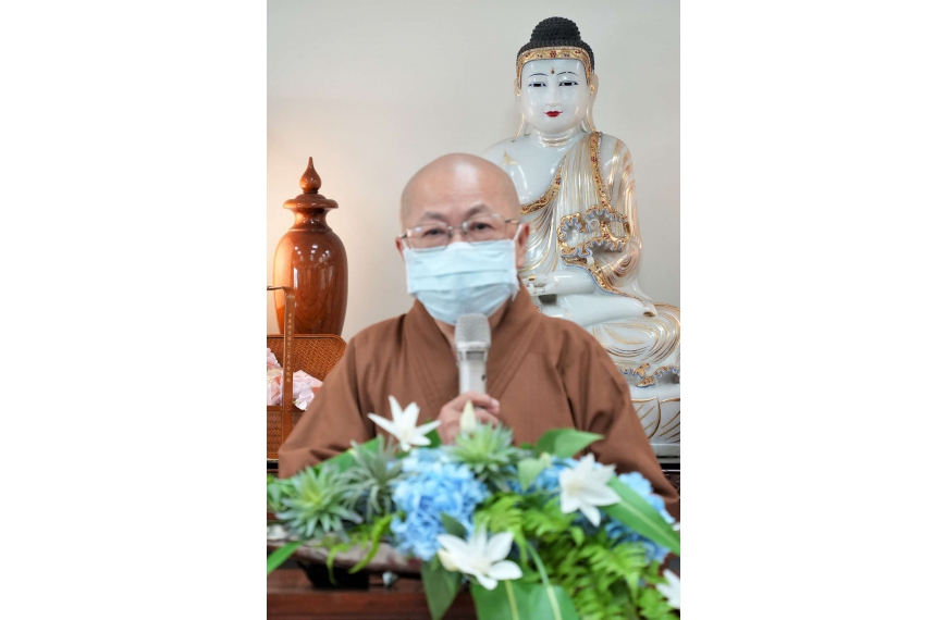 副理事長道融法師強調身體健康的重要性