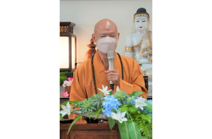 副理事長傳燈法師鼓勵道場多交流討論