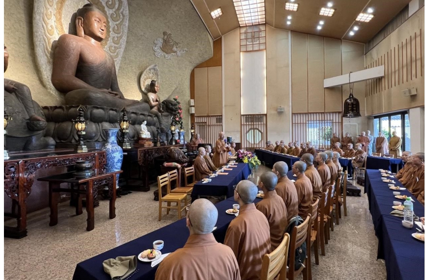至印順導師創辦之佛嚴佛學院就「佛教教育的世界視角及發展策略」進行交流(圖／上趣創意延展有限公司)