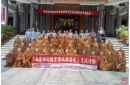 香光尼僧團悟因長老尼(二排中)勉勵女眾要相信佛陀的肯定與自己的潛力，為佛教和世間奉獻；並建請則悟大和尚讓比丘尼有弘法的舞台，佛教才能興隆(圖／上趣創意延展有限公司)