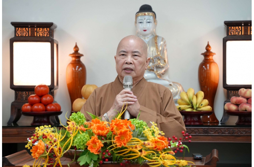 副理事長惟宏法師專程南下表達協會歡迎之意