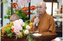 常務監事智山法師宣讀監事會監察報告